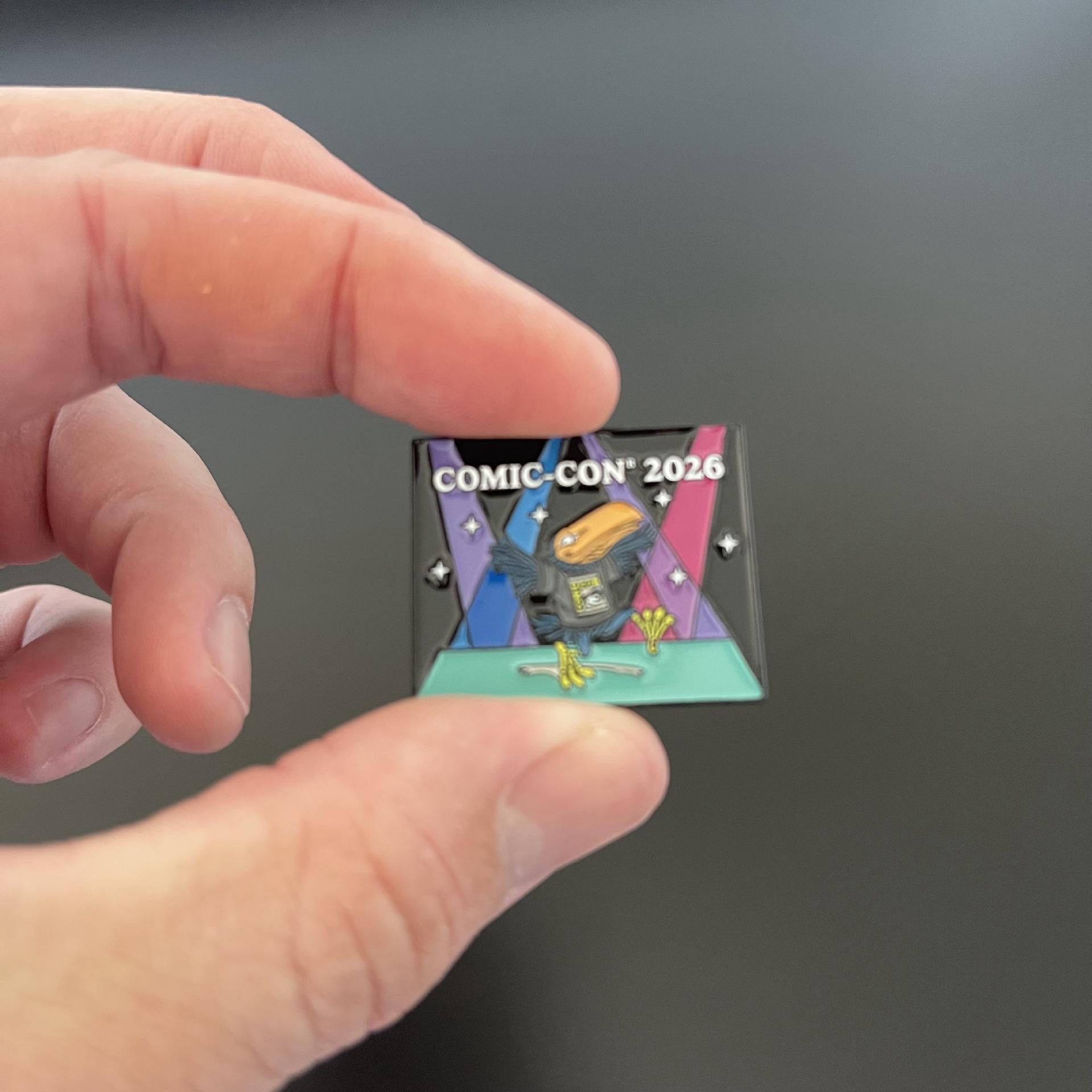 Comic Con 2026 pin