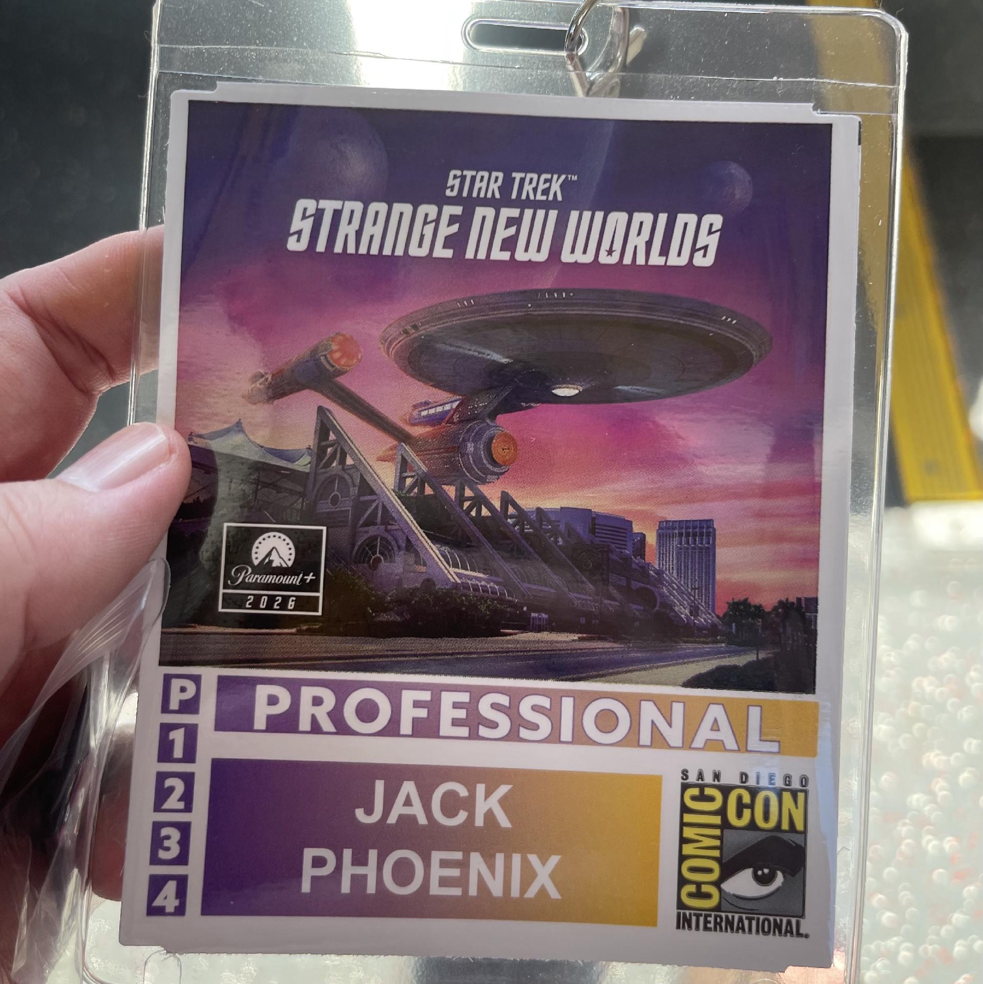 SDCC Professional badge