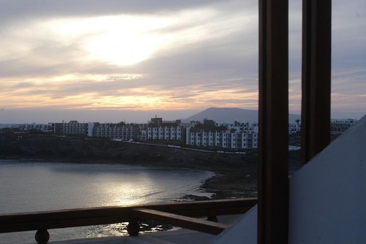 Vistas al exterior desde una habitación de hotel en España (Getty Images)