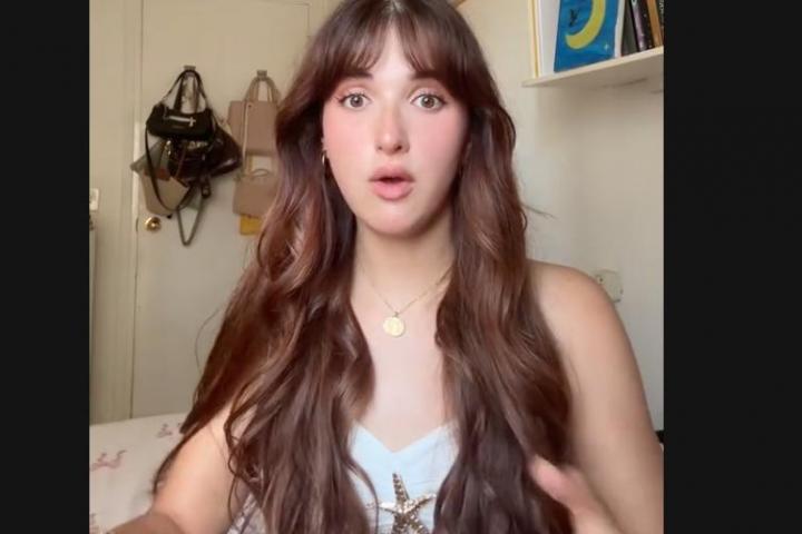 Triana Fernández, creadora de contenido. (tIKtoK. @Triti_fdez)