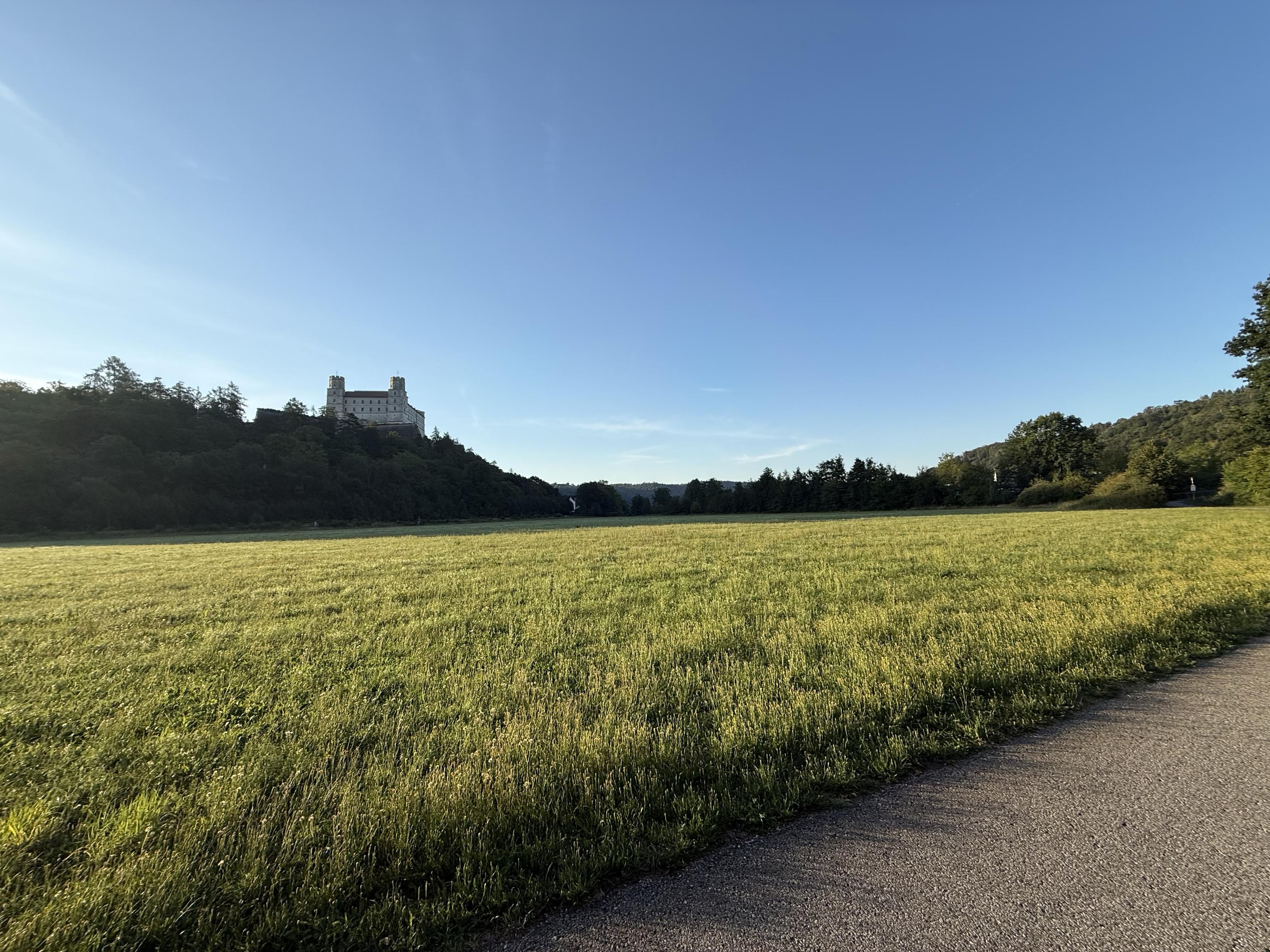 Another look at the Willibaldsburg in Eichstätt, but now I was *around the corner*…