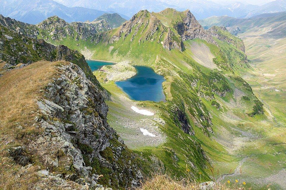 Zagedan Ridge. Zagedan Valley. Caucasus Mountains, Karachay-Cherkessia. photo by Vyacheslav Argenberg