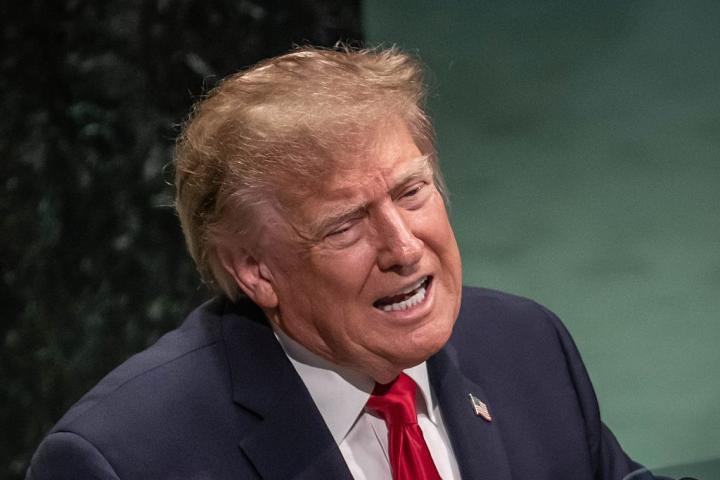 Donald Trump, en la Asamblea General de la ONU (dpa/picture alliance via Getty IMAGES)