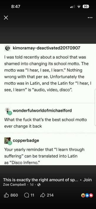 Posted media
