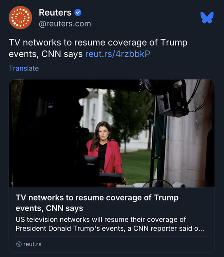 Posted media