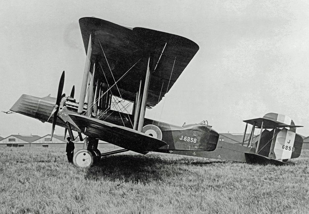The Armstrong Whitworth Sinaia was a British twin-engined biplane bomber developed immediately after the First World War. Originally designed by Siddeley-Deasy, the aircraft became an Armstrong Whitworth project following the companies’ reorganisation.
Designed by John Lloyd and F. M. Green, the Sinaia aimed to meet an Air Ministry requirement for a day bomber. Its most unusual feature was its defensive armament arrangement.
Two gunners occupied elevated positions behind the wings, mounted on