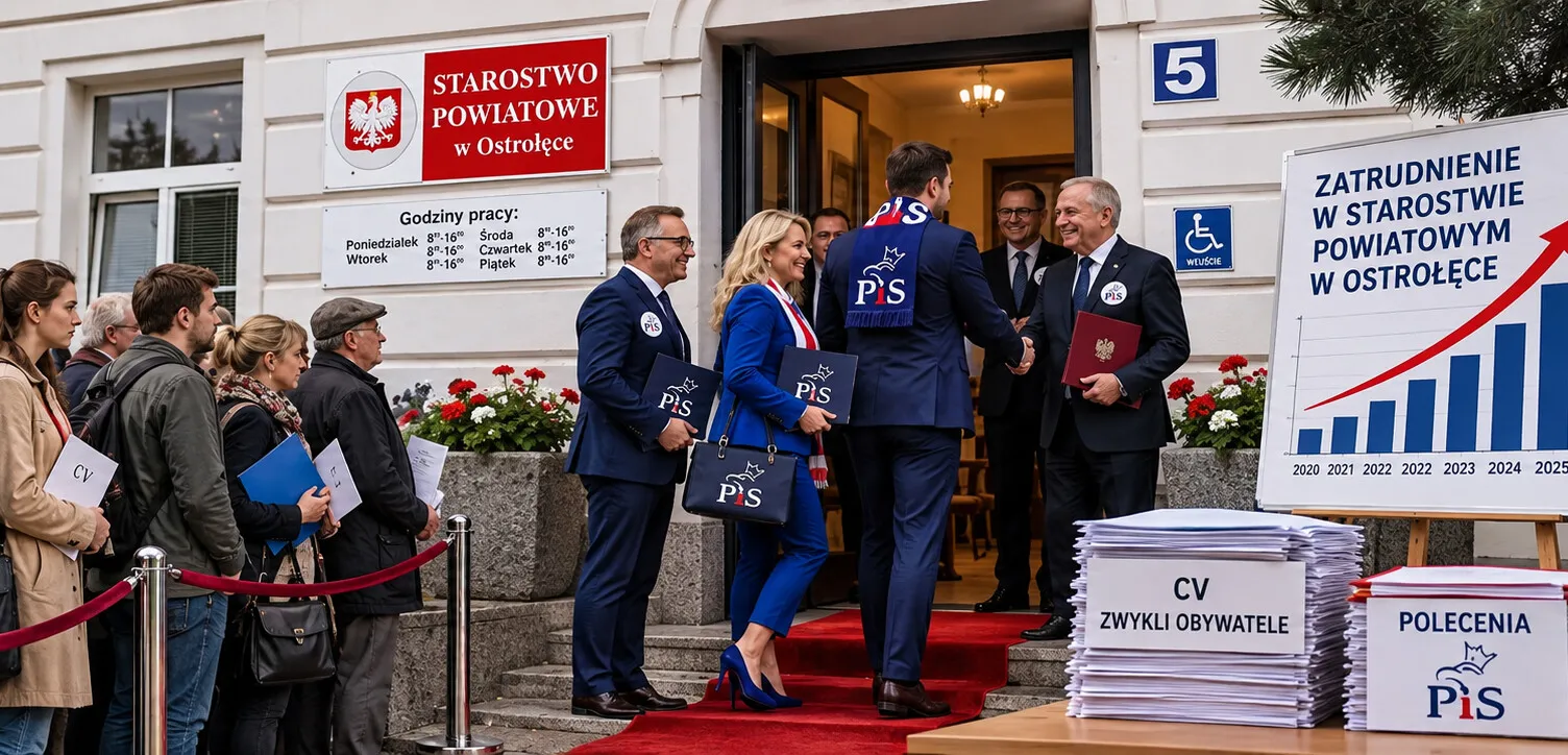 Dajcie mi człowieka, a etat się znajdzie. Etatowe PiSancjum w starostwie powiatowym