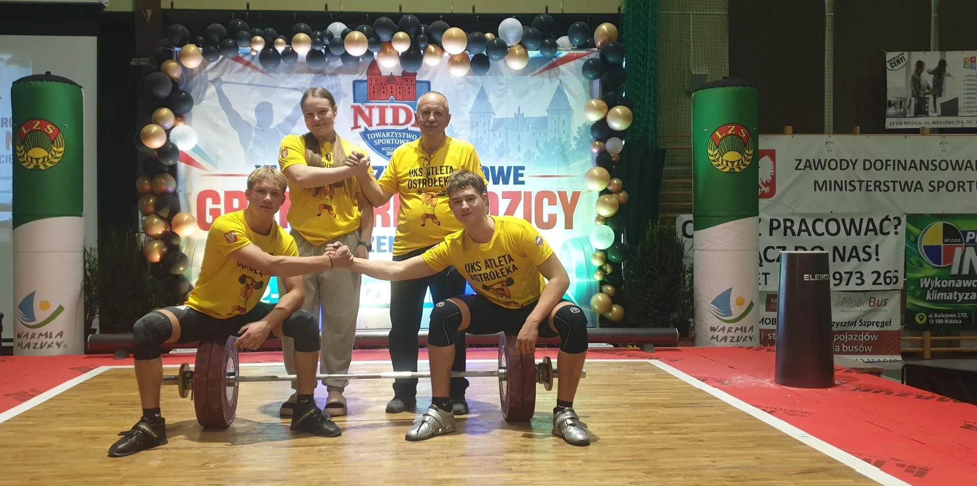 Atleta na szczycie w Nidzicy. Ostrołęczanie wyprzedzili 15 ekip