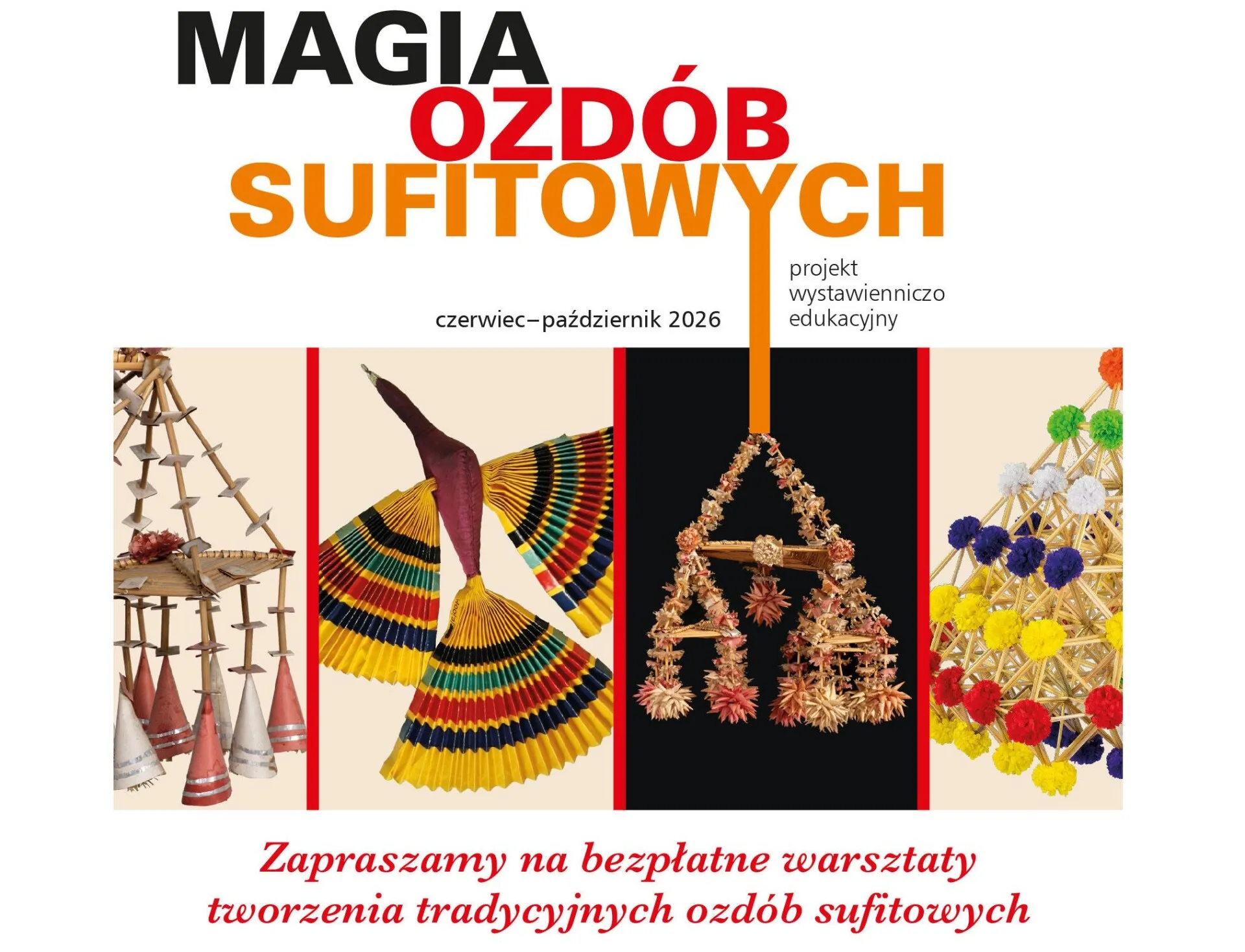 Kolorowe ozdoby zawisną pod sufitem. Wyjątkowe warsztaty rękodzielnicze w muzeum