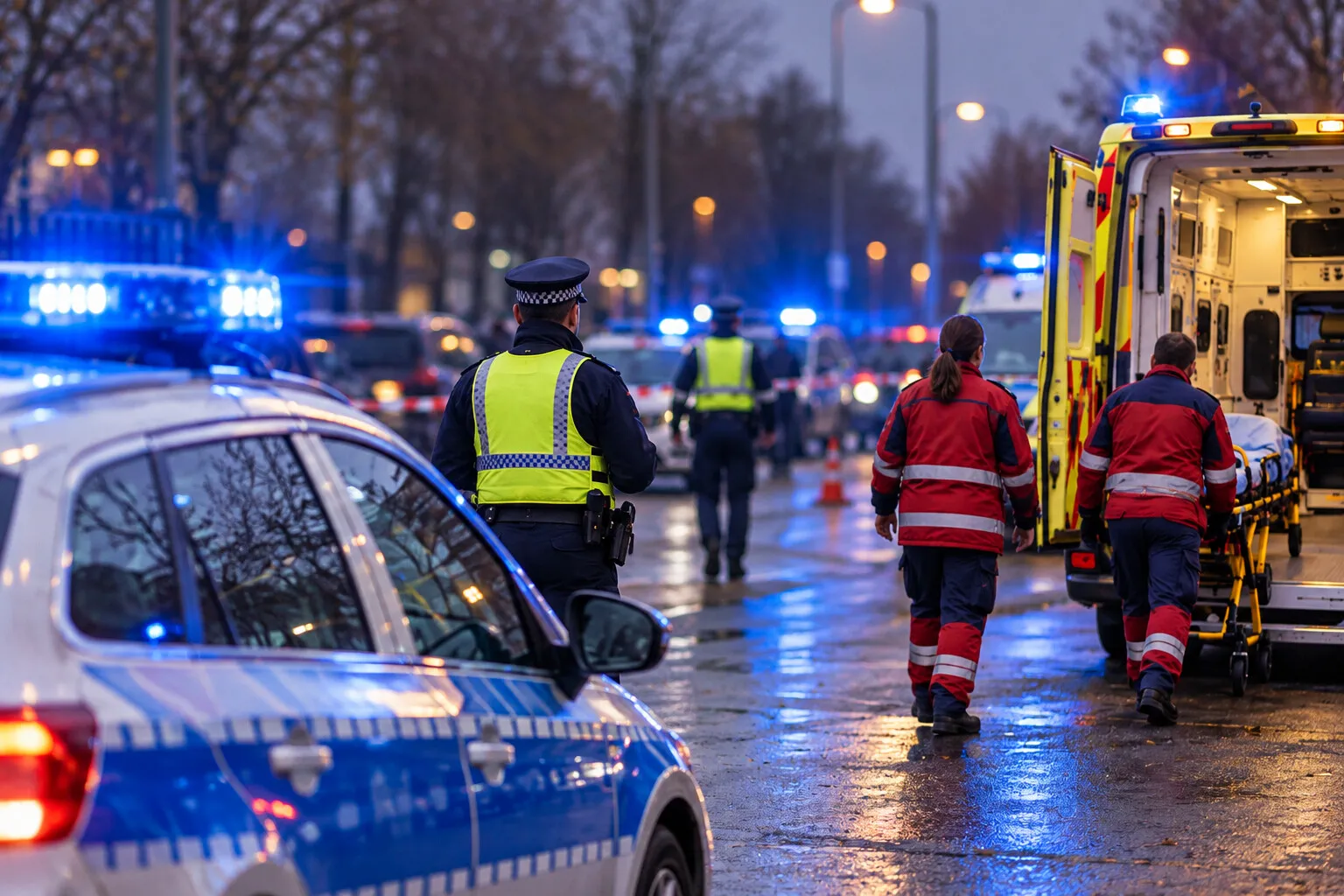 Atak nożem przed szkołą na warszawskiej Pradze. 21-latka zaatakowała dwie 17-latki