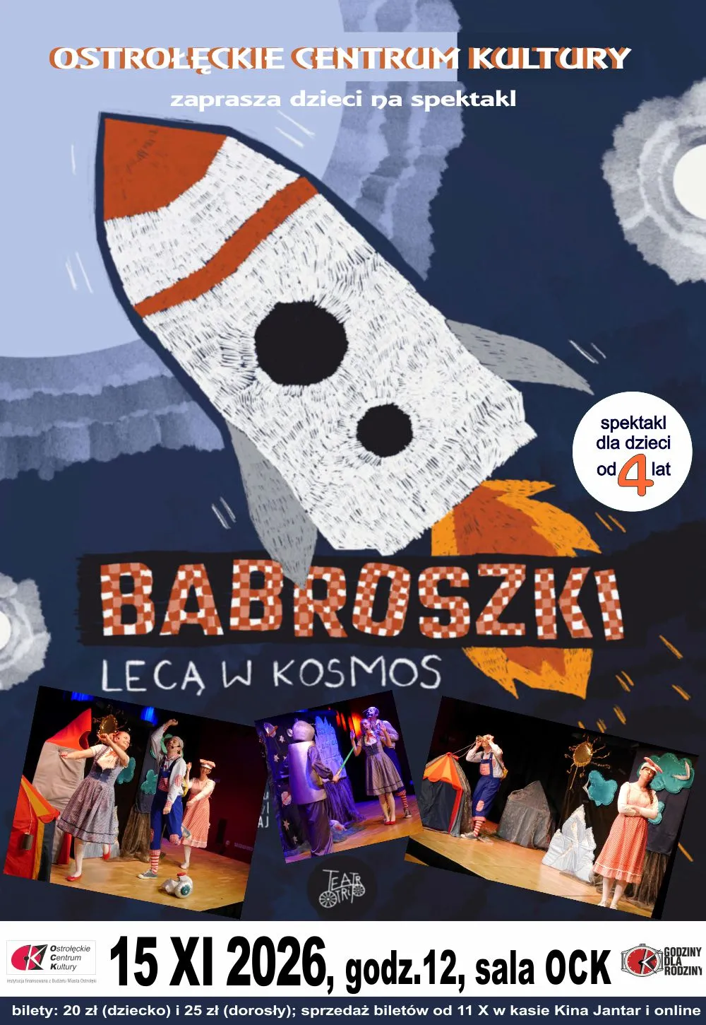 BABROSZKI LECĄ W KOSMOS - Godziny dla Rodziny