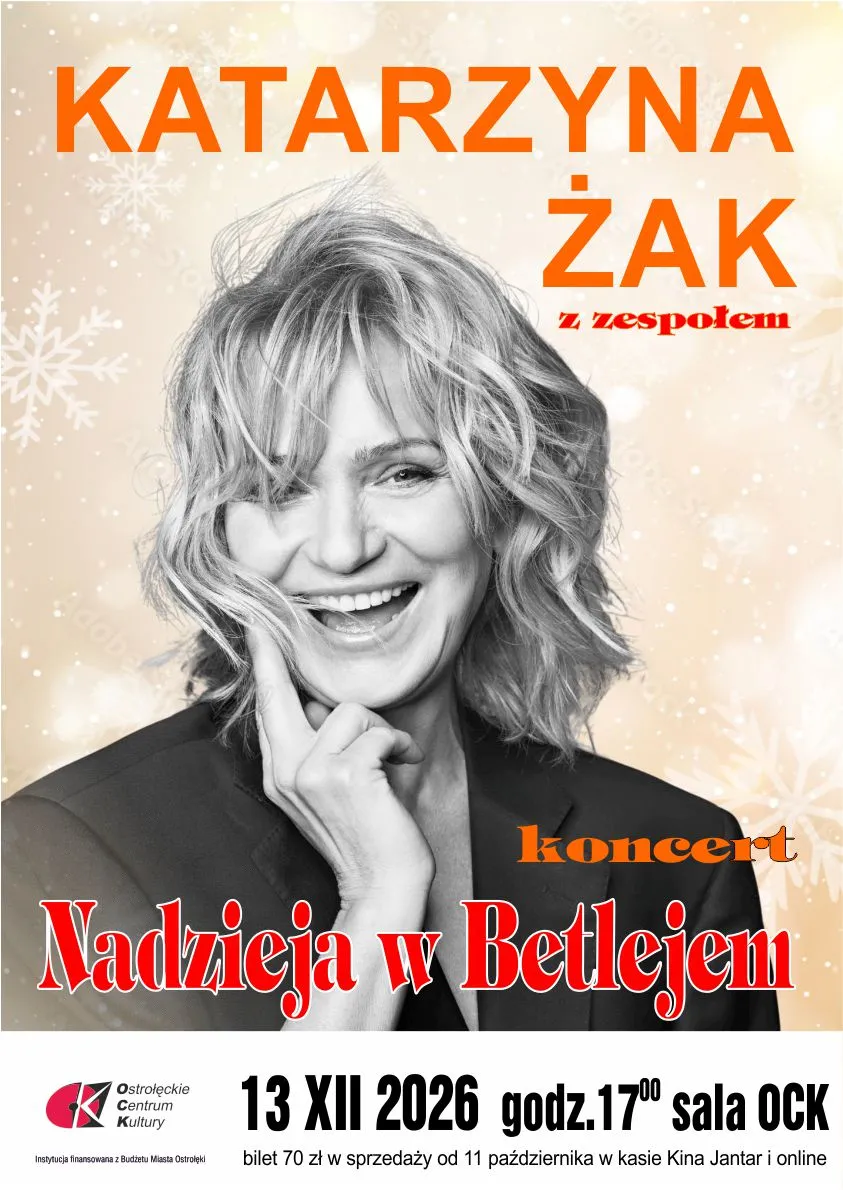 NADZIEJA W BETLEJEM - koncert świąteczny Katarzyny Żak