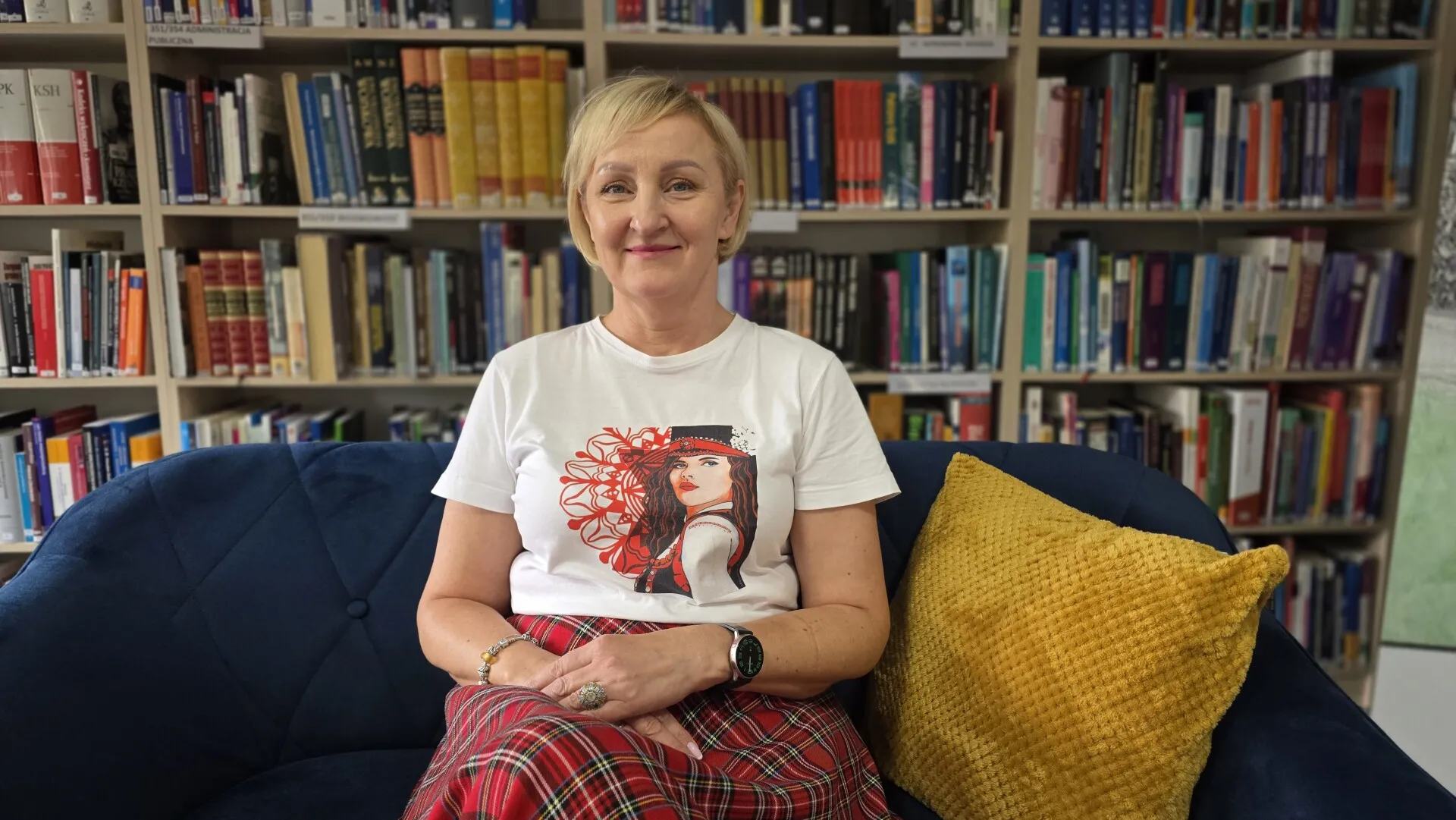 Katarzyna Kossakowska: "Biblioteka to nie tylko książki, to też nasza arka, bezpieczna przystań" (wideo)