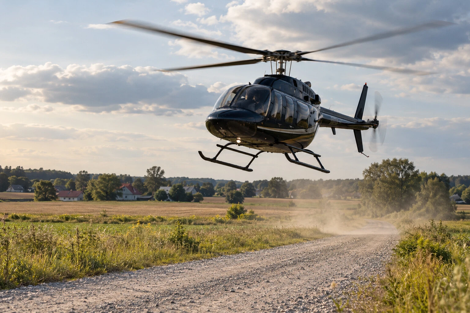 Ostra wymiana zdań podczas sesji rady gminy w Goworowie. Z helikopterem w tle