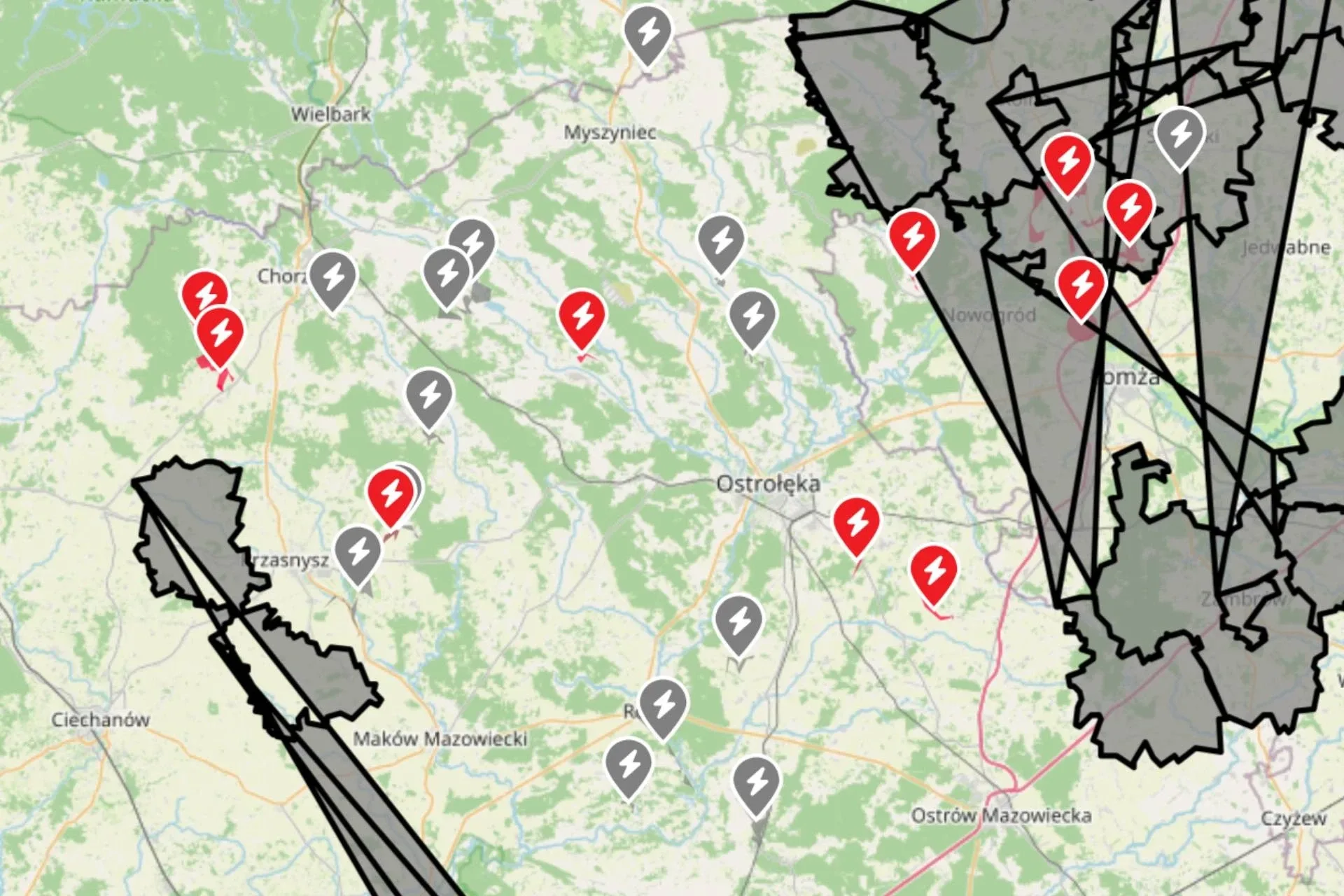 Noc bez prądu. Poważne awarie wymagają dużych nakładów pracy