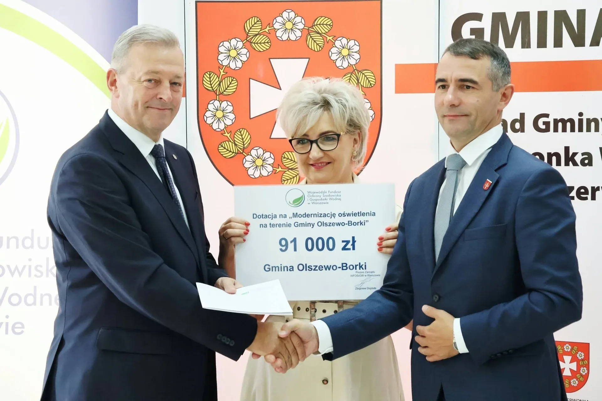 Gmina Olszewo-Borki wymieni blisko 300 lamp. Będzie jaśniej i oszczędniej