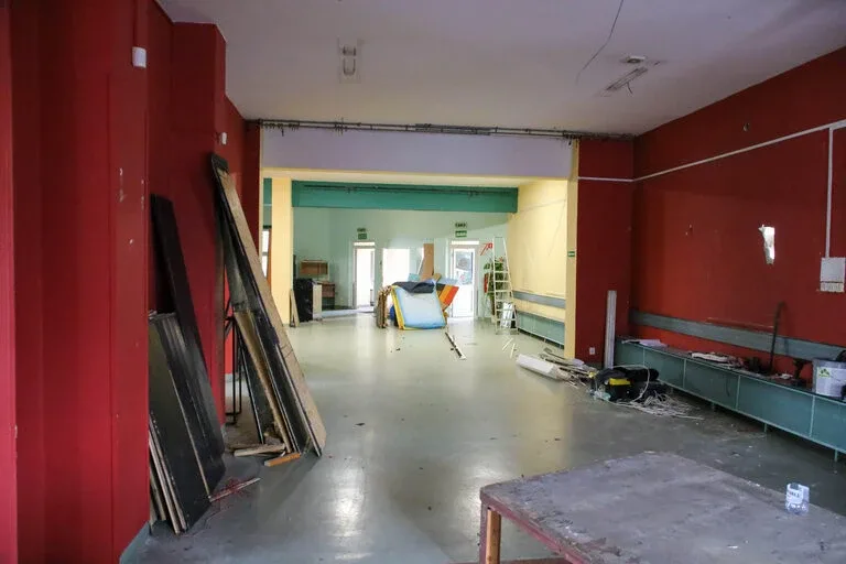 Remont Klubu Oczko rozpoczęty. Będzie nowoczesna sala i nowe wyposażenie (zdjęcia, wideo)