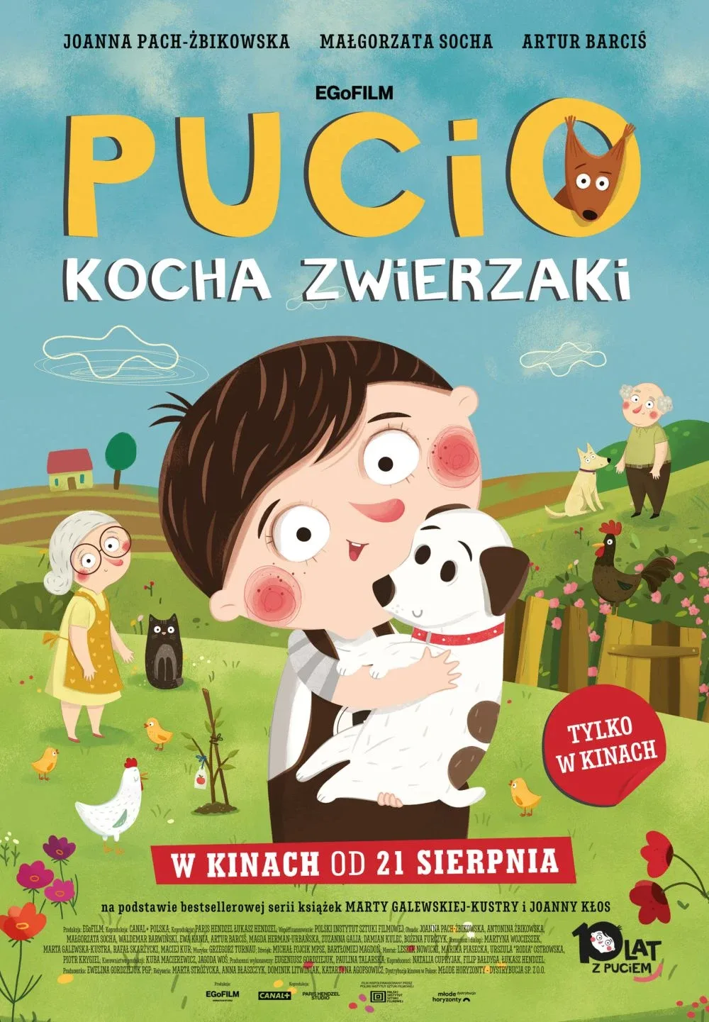 PUCIO KOCHA ZWIERZAKI - 2D