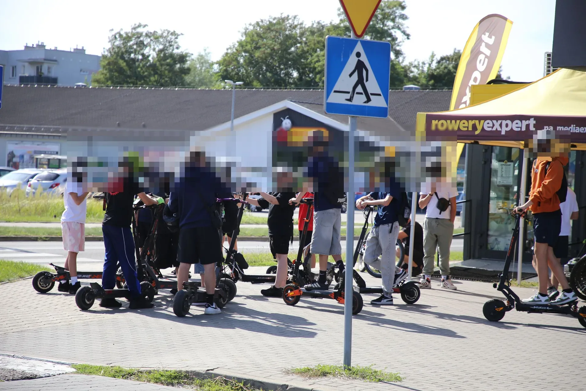 Po „zlocie hulajnogistów” w Ostrołęce posypały się wnioski do sądu rodzinnego i nieletnich