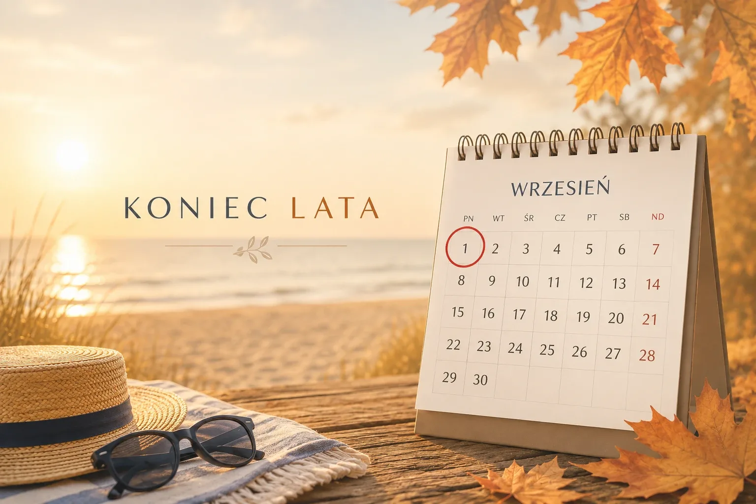 Lato właśnie się skończyło. Przynajmniej według meteorologów