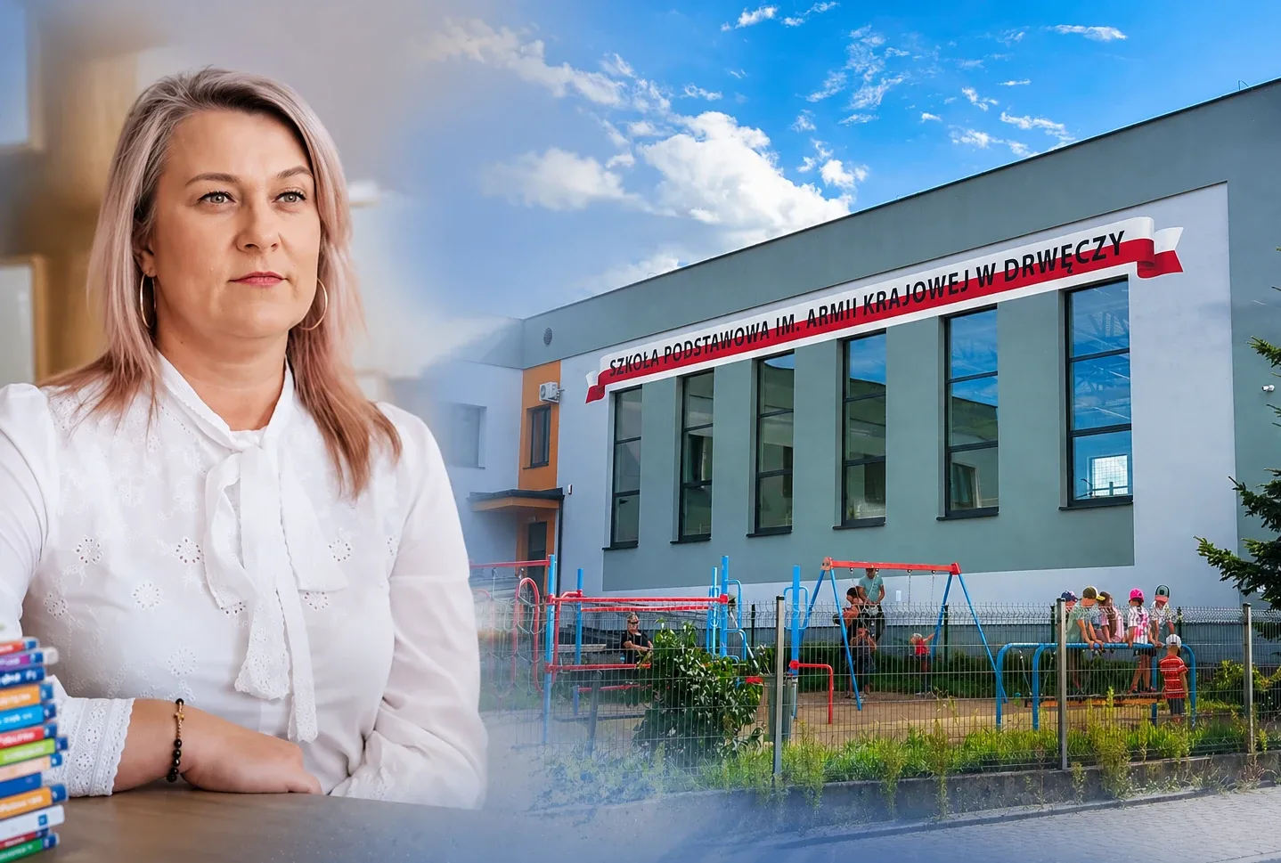 „Rozpoczynamy nowy rok szkolny w nowej, pięknej szkole” - mówi dyrektor SP w Drwęczy gm. Rzekuń. Jak wygląda szkoła po modernizacji? Zobaczcie wideo