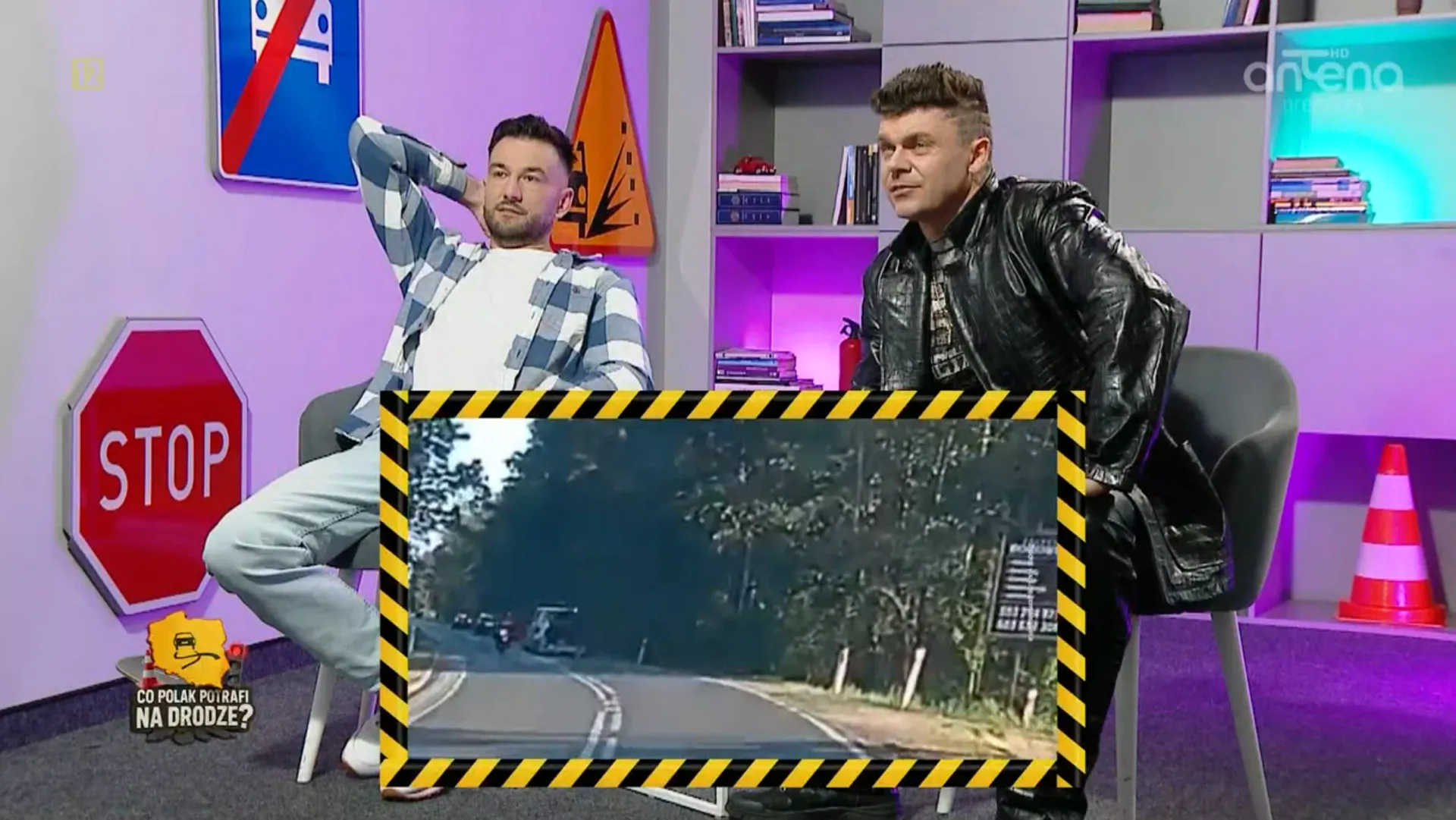 Ostrołęka w telewizyjnym programie. Gwiazdy komentują niebezpieczną sytuację na drodze