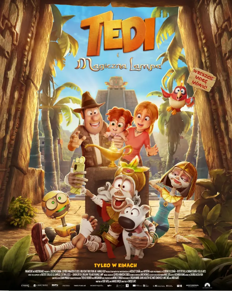 TEDI I MAGICZNA LAMPA - 2D DUB