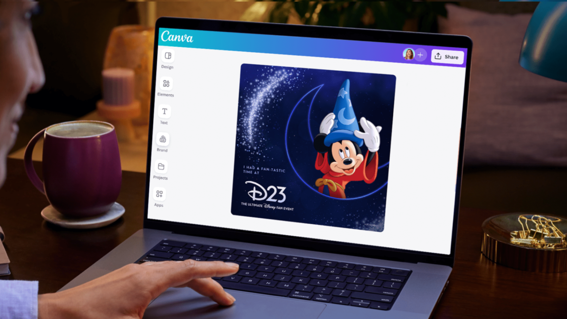 canva-inks-disney-deal-for-10-iconic-characters-at-d23-event