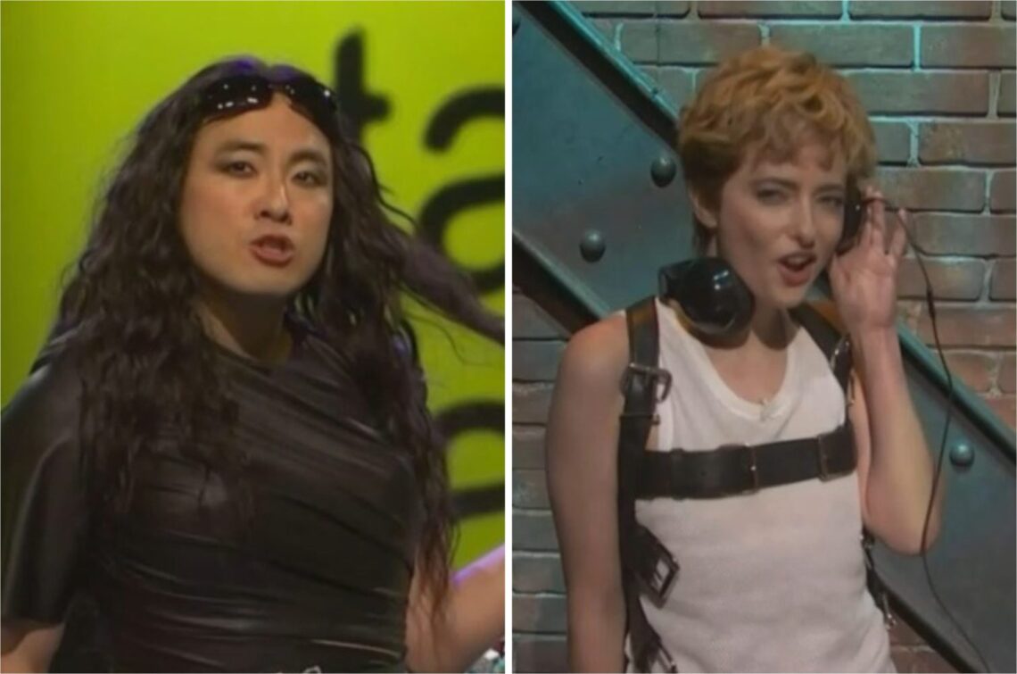 ‘snl’-takes-on-‘brat’-summer-with-charli-xcx-themed-talk-show-as-bowen-yang-plays-‘brat-or-nat’