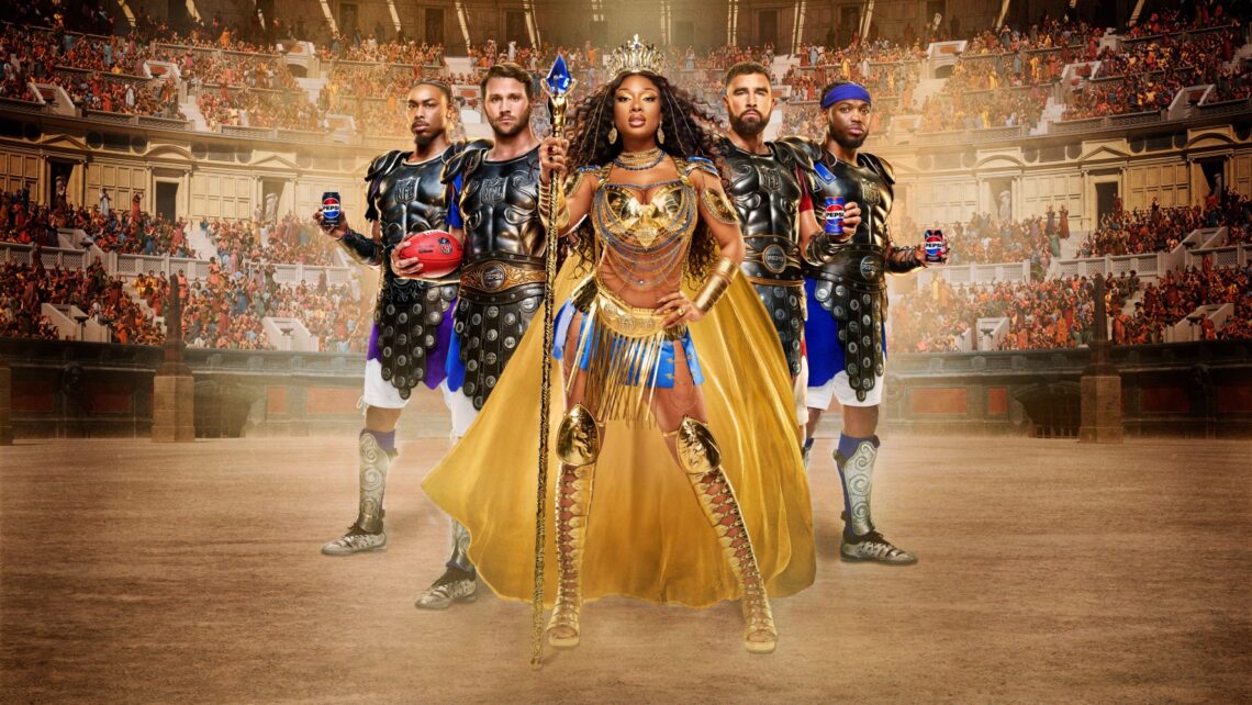 paramount-and-pepsi-unveil-‘gladiator-ii’-with-nfl,-megan-thee-stallion