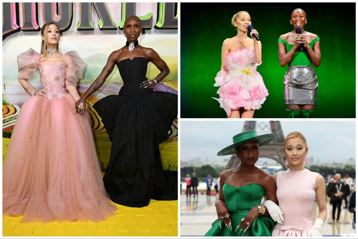 ariana-grande-and-cynthia-erivo’s-stunning-oz-themed-tour-looks