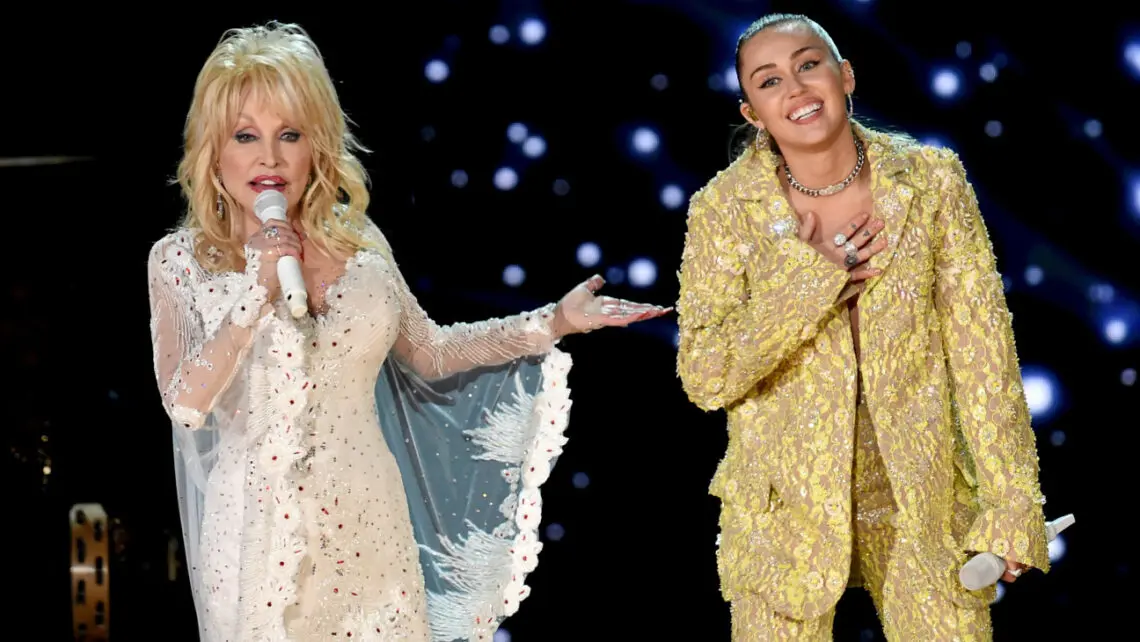 miley-cyrus-reveals-godmother-dolly-parton’s-response-to-“used-to-be-young”:-“i’m-like-80.-that-should-have-been-my-song”