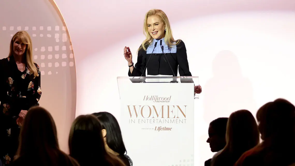 nicole-kidman-honors-her-mother,-daughters-and-female-mentors-who-have-“shown-up”-at-thr’s-women-in-entertainment-gala