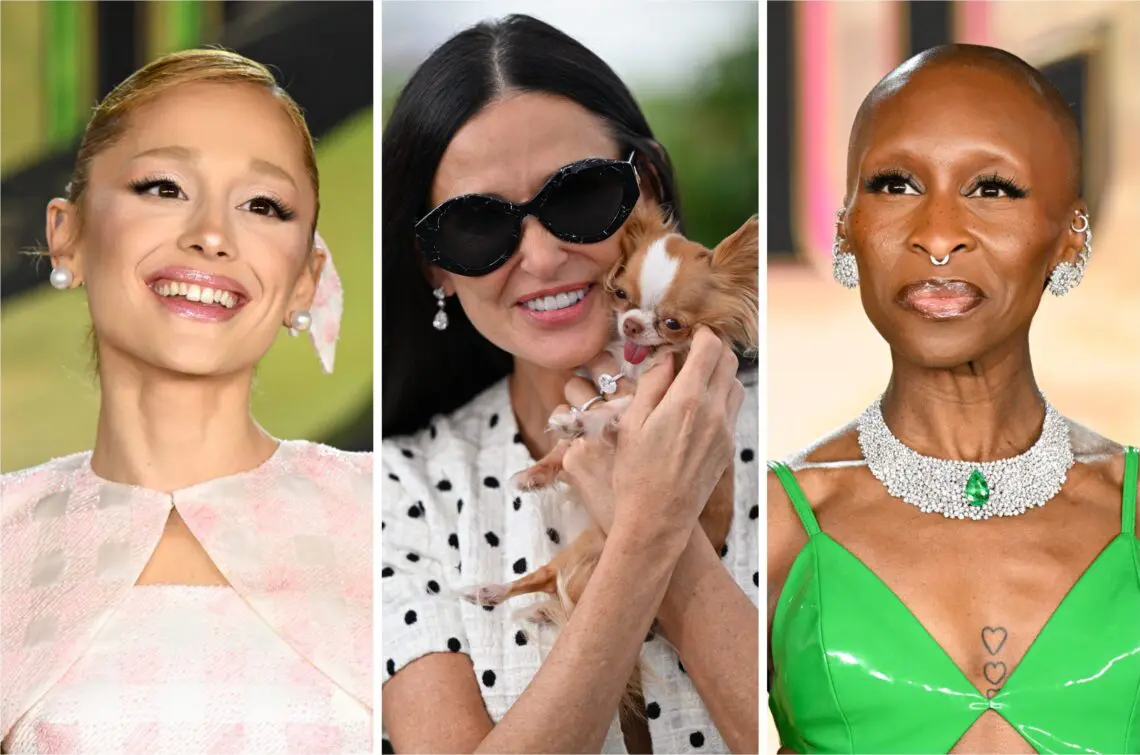 golden-globe-reactions:-ariana-grande-cries,-demi-moore-snuggles-with-her-puppy-pilaf-and-cynthia-erivo-realizes-she-forgot-to-call-her-mom