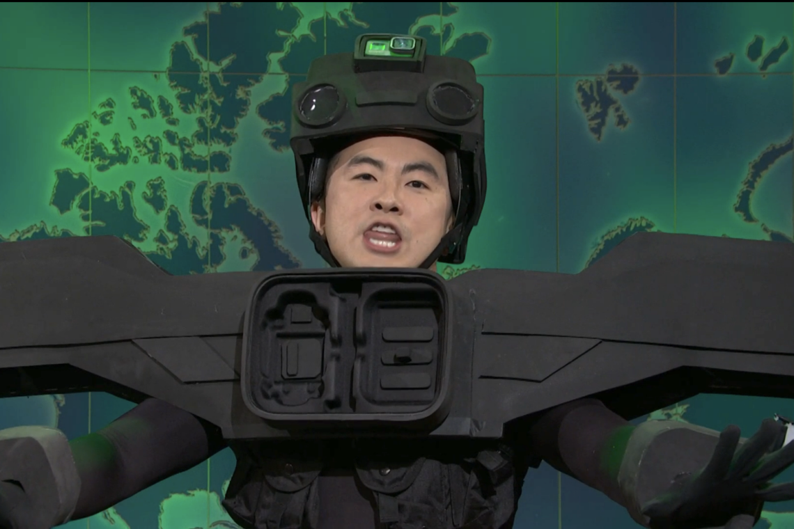 ‘snl’:-bowen-yang-sings-‘defying-gravity’-dressed-as-new-jersey-drone