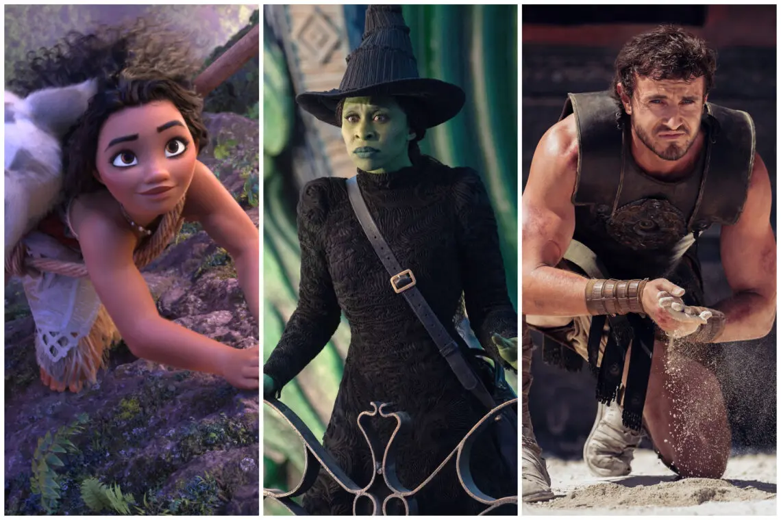 box-office:-come-moana-2,-wicked-e-gladiator-ii-hanno-dominato-novembre