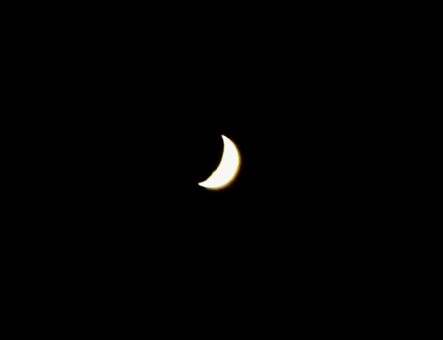 A picture of the moon.