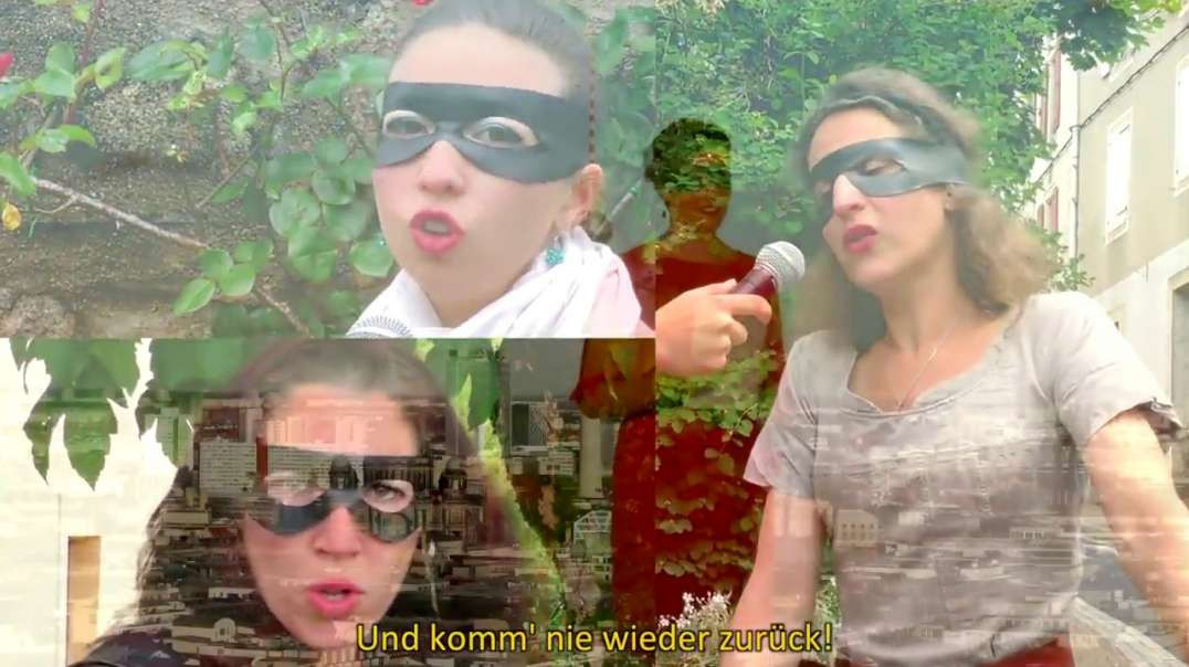 Les Brigandes - Merkel muß weg ("Merkel dégage")