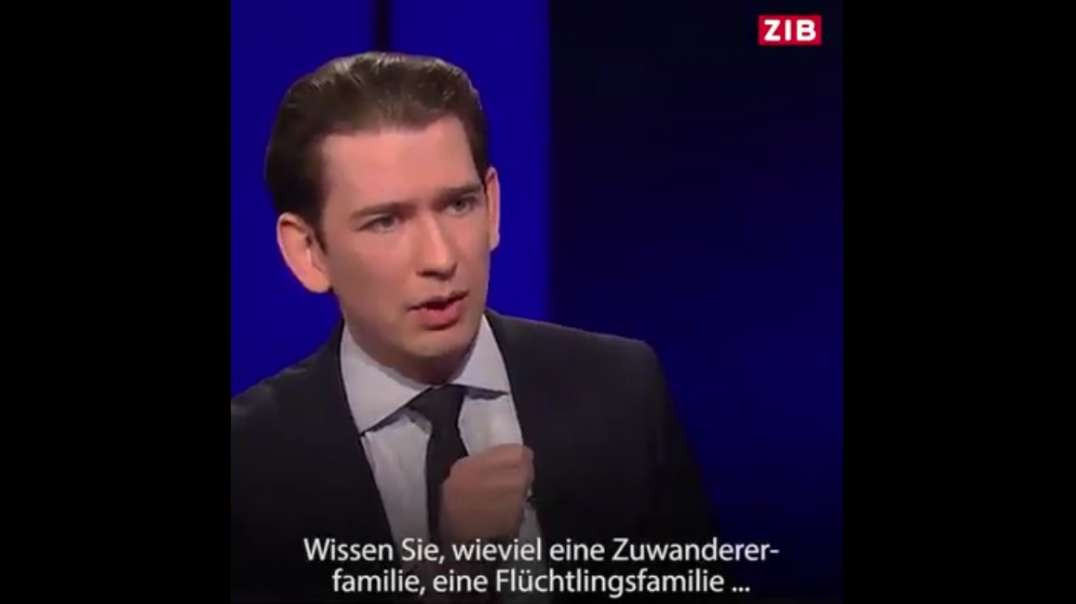 Kanzler Kurz zu Mindestsicherung
