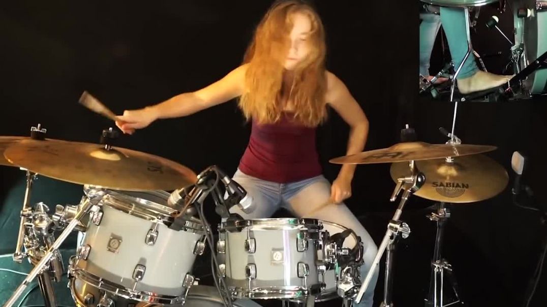 DIO (Lock Up The Wolves); drum cover by Sina