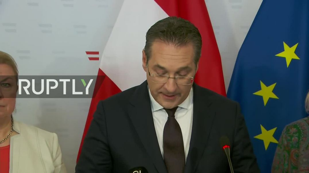 FPÖ-Chef Strache äußert sich zu Video