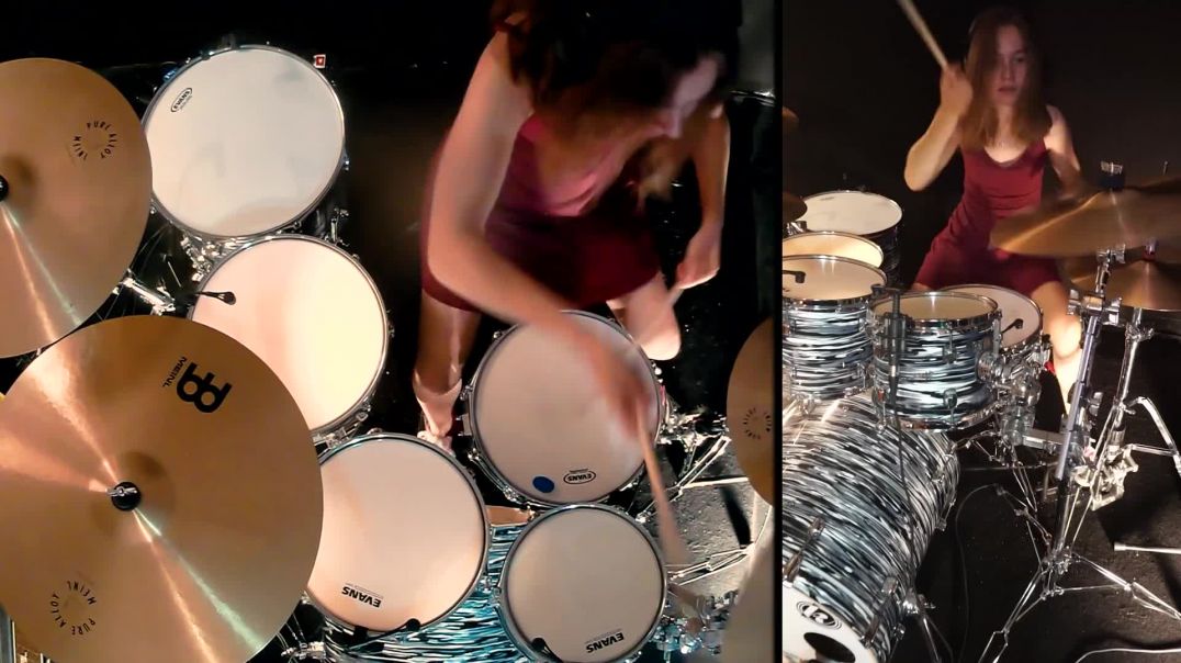 Fat Bottomed Girls (Queen); drum cover by Sina
