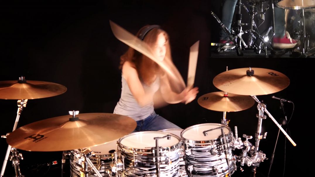 Cold as Ice (Foreigner); drum cover by Sina