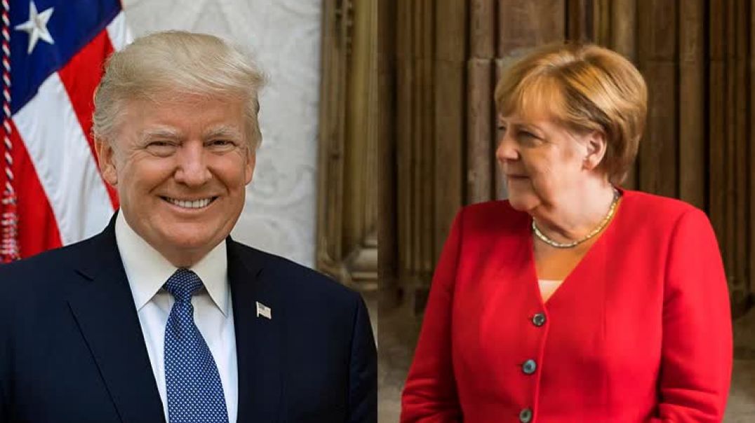 Corona Virus Pressekonferenz Trump versus Deutsche Bundesregierung