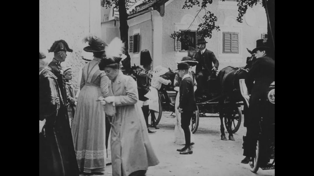 Zu den Geburtstagsfeierlichkeiten S.M. Kaiser Franz Joseph I. in Ischl, 1913