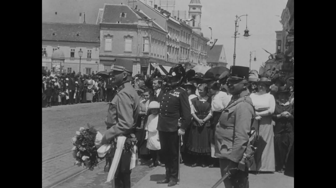 Osijek zur Zeit der österreichisch-ungarischen Monarchie, 1913