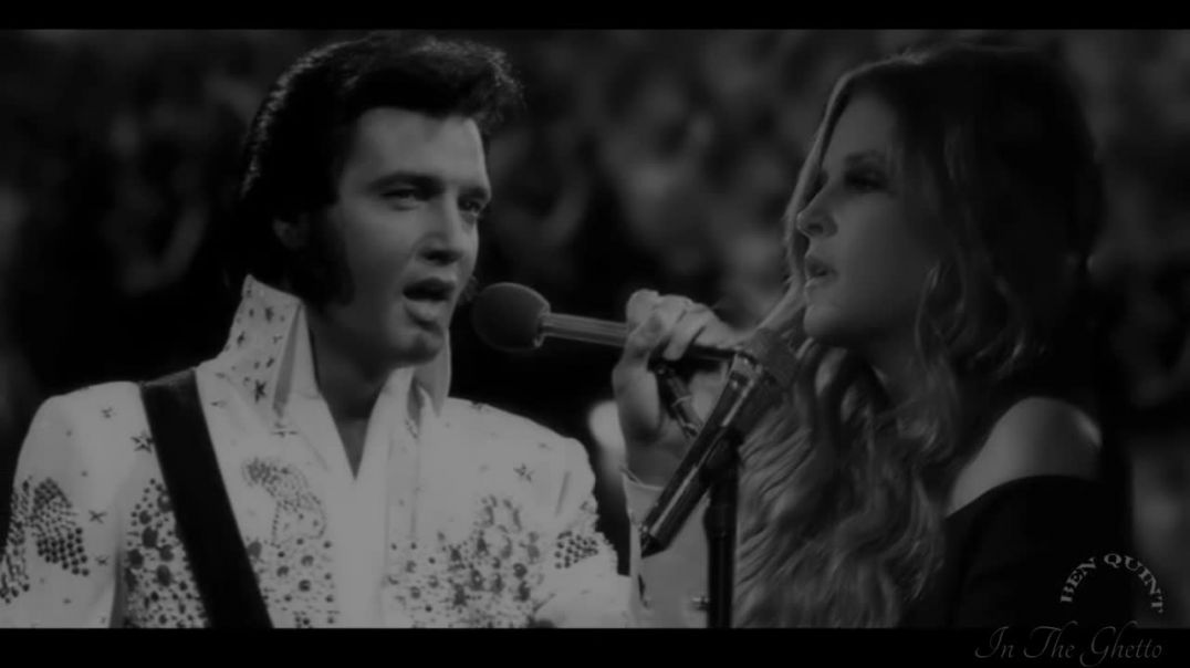 In The Ghetto - Elvis Presley With Lisa Marie Presley