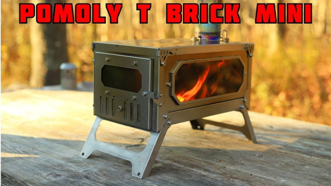 Pomoly T Brick Mini Hot Tent Stove