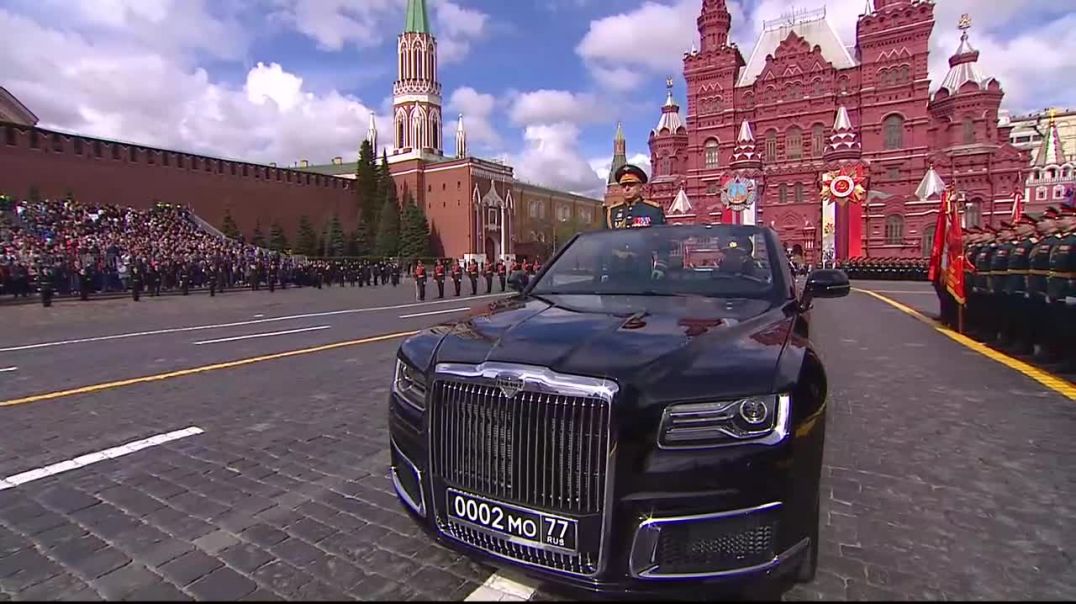 Militärparade auf dem Roten Platz: Putin gratuliert zum Tag des Sieges