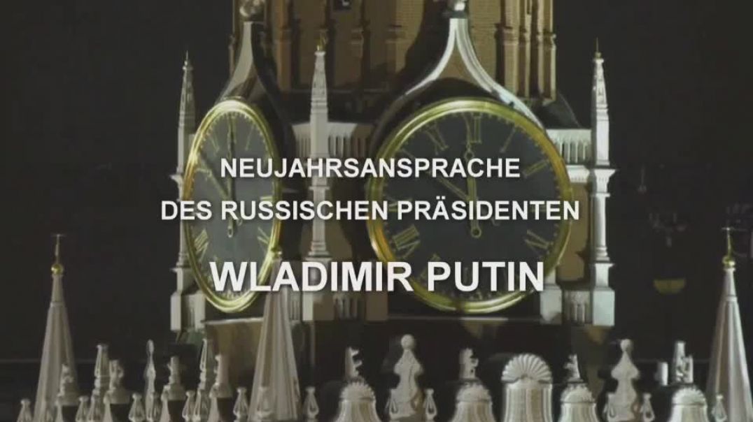 Wladimir Putins Neujahrsansprache: "Wir werden um Russlands willen siegen!"